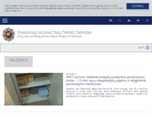 Tablet Screenshot of fntt.lt